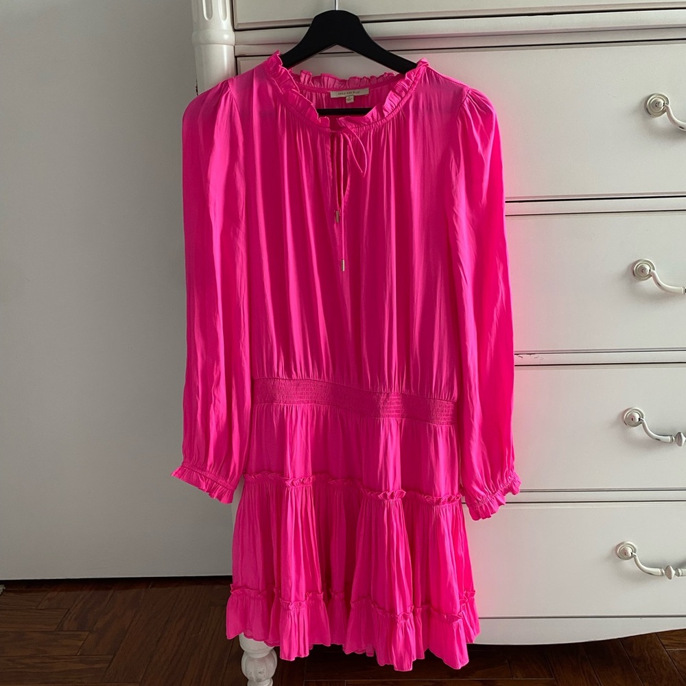 Skies Are Blue Fuchsia Blouse